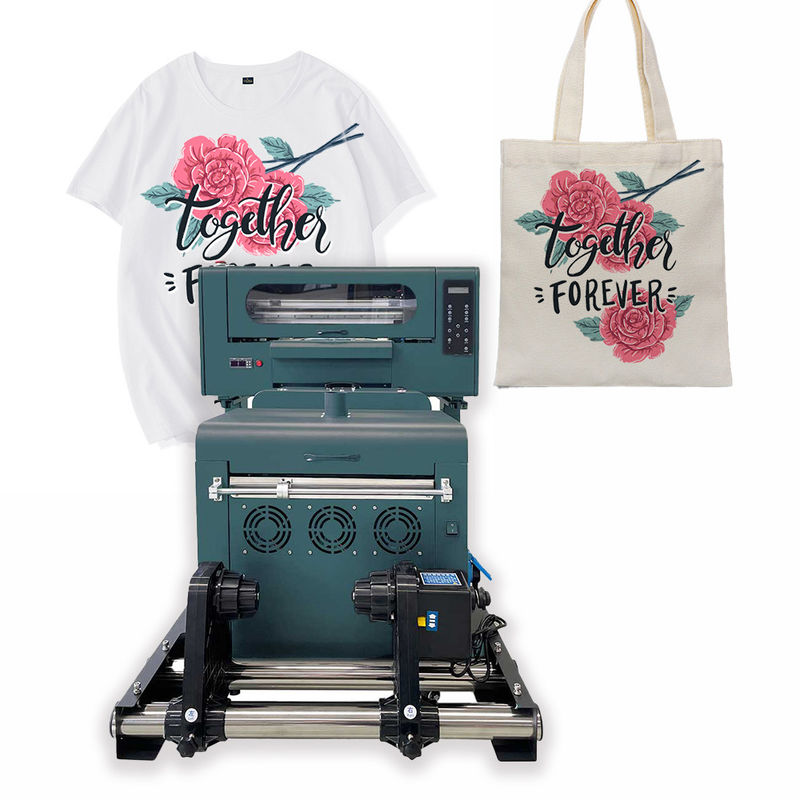 Διπλός εκτυπωτής μελάνι DTF Xp600 Head 30cm T Shirt Transfer Printer εκτυπωτής ταινιών για κατοικίδια ζώα