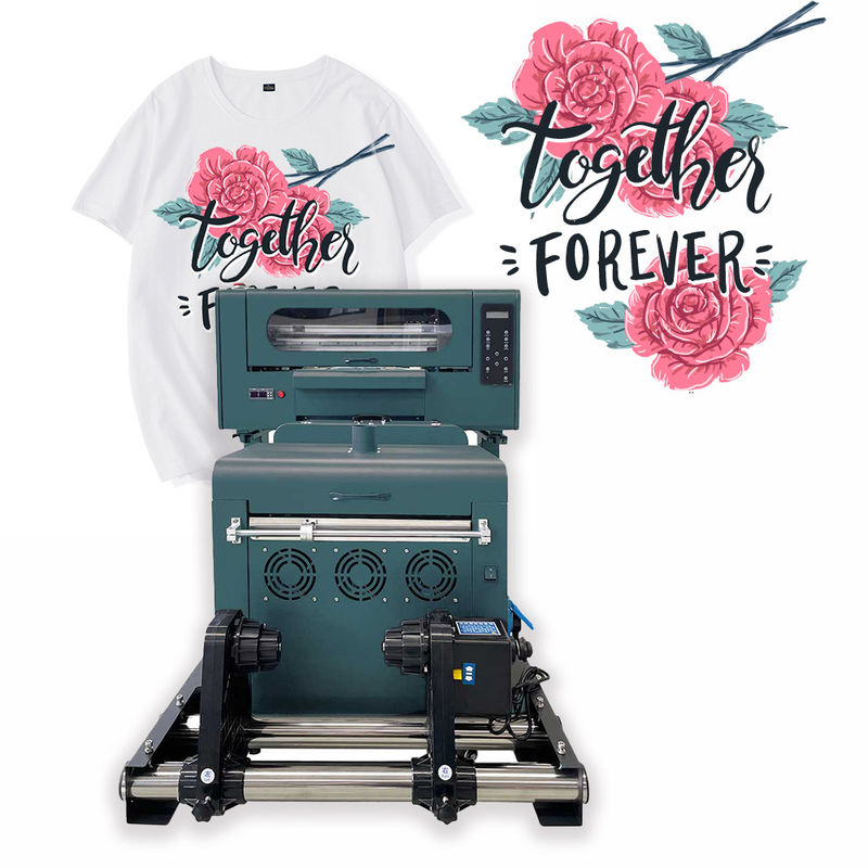 30cm DTF εκτυπωτής PET ταινία ύφασμα T-shirt ύφασμα A3 Dtf εκτυπωτής με μηχανή Shake Powder