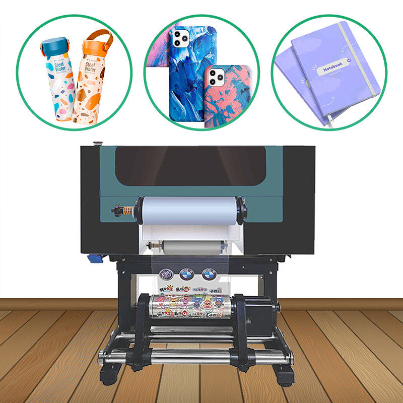 30cm UV Dtf Transfer Printer Xp600 Head UV Dtf Roll To Roll Τυπογραφική μηχανή