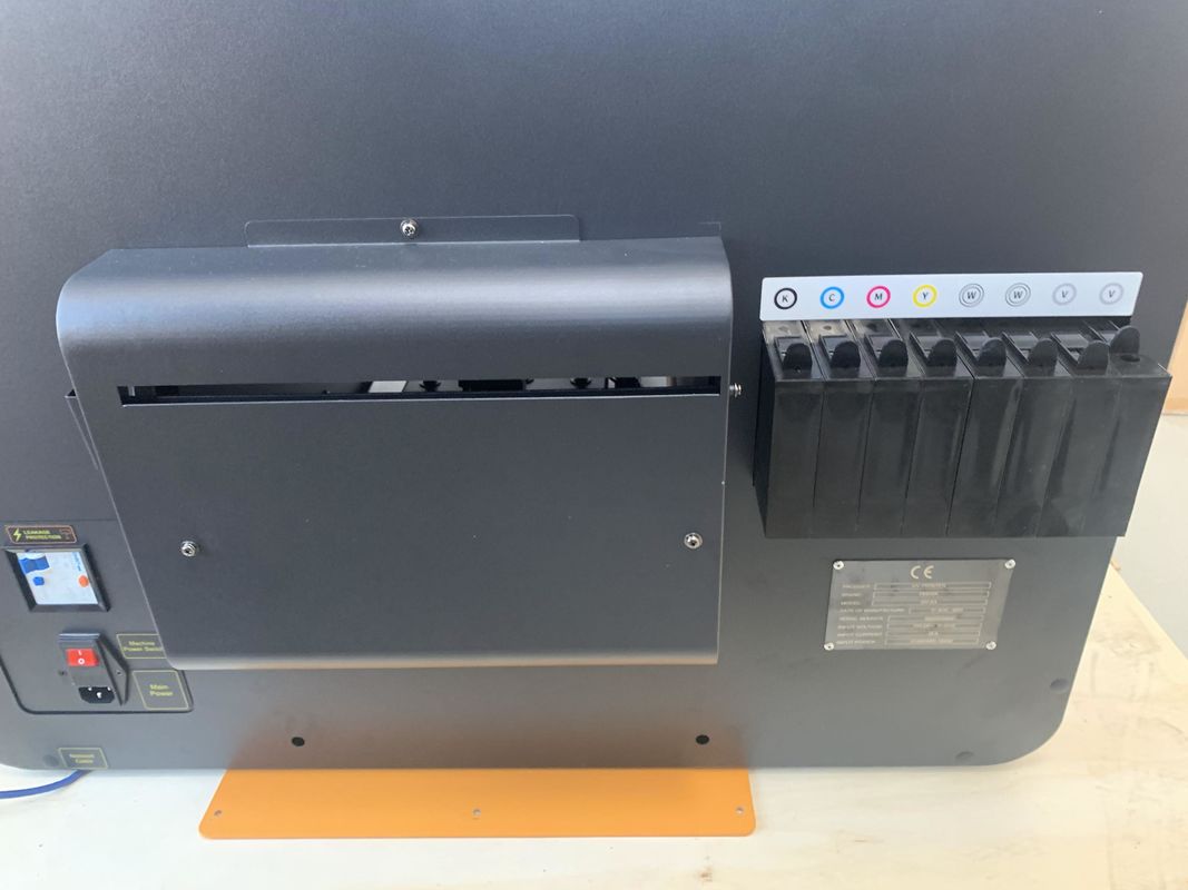 UV Ink A3 UV Flatbed Printer Τελεφερίκ για ακρυλικά υλικά εκτύπωσης