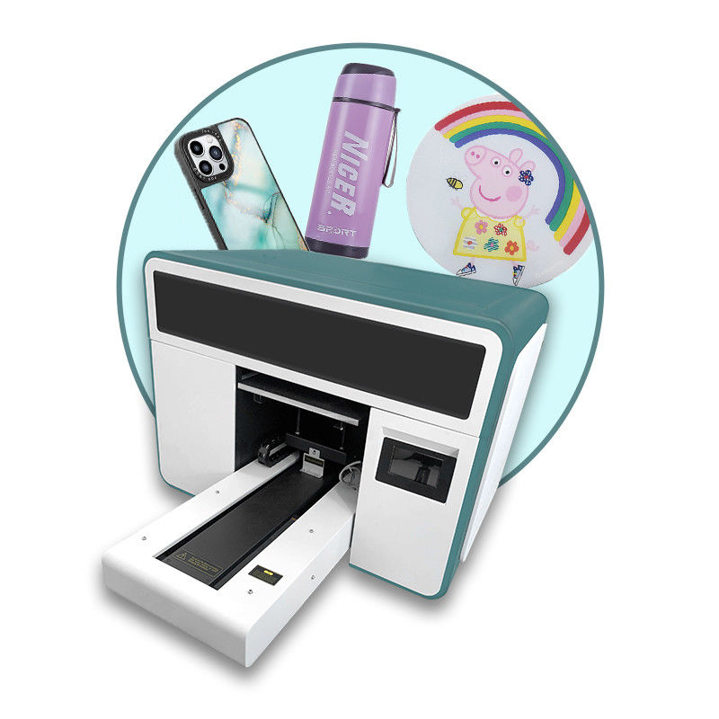 Α3 Μεγέθους UV Flatbed Inkjet εκτυπωτής Led Flatbed Inkjet εκτυπωτής μπουκαλιών νερού