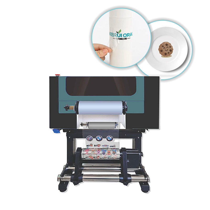 Αυτοστρέφορος εκτυπωτής UV DTF 2 κεφαλές XP600 I3200 A3 T Shirt DTF AB εκτυπωτής ταινιών