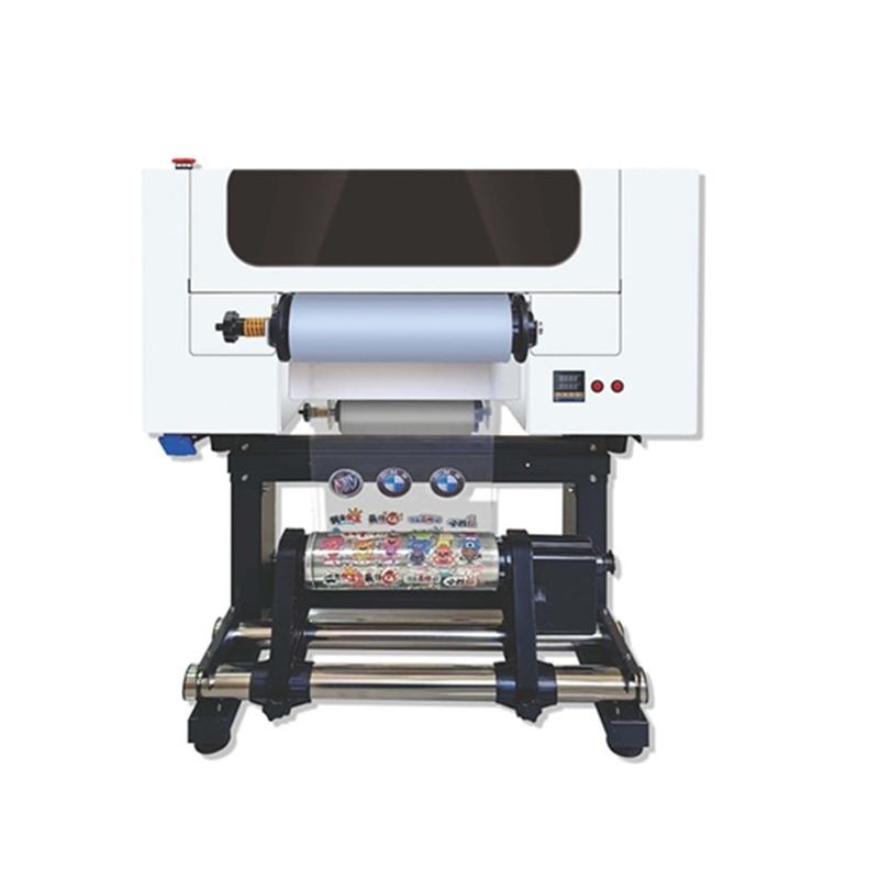 A3 Μεγέθους UV DTF εκτυπωτής Roll To Roll για ετικέτες και αυτοκόλλητα Inkjet εκτυπωτής σε οποιαδήποτε αντικείμενα