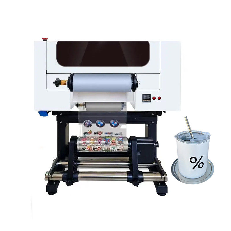 Εκτυπωτής UV DTF μεγέθους A3 Εκτυπωτής UV DTF 30cm για εκτύπωση αυτοκόλλητων ετικετών