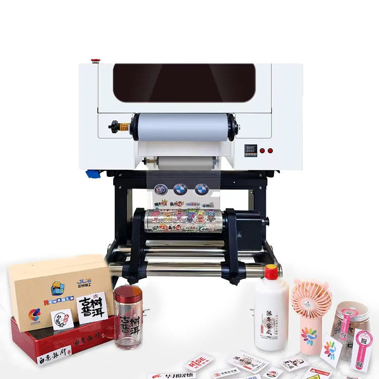 Εκτυπωτής A3 UV DTF με laminator Roll To Roll All-in-One Εκτυπωτής A3 UV DTF για αυτοκόλλητα