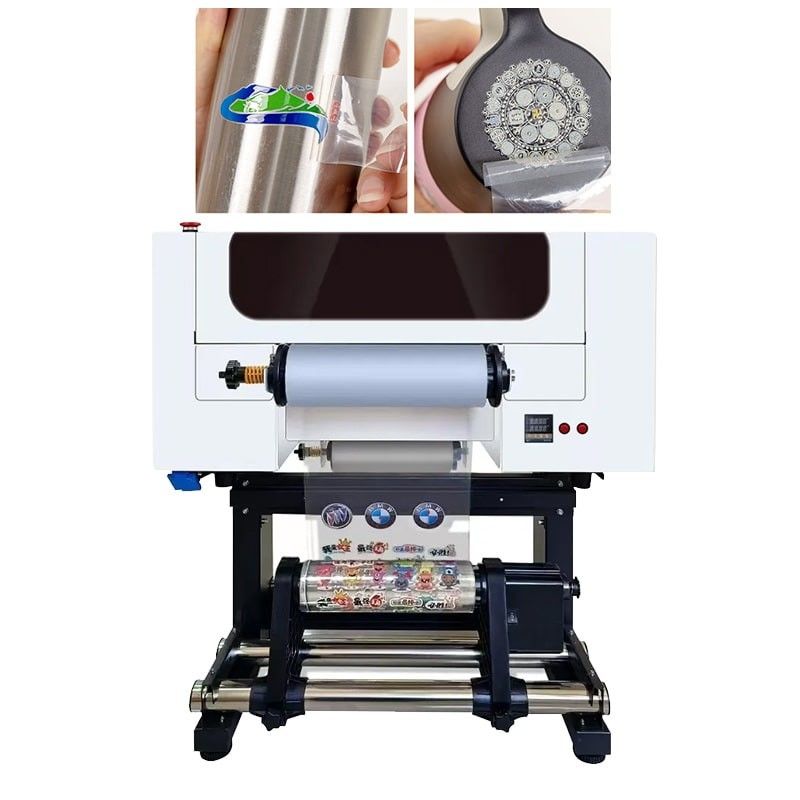 Εκτυπωτής UV DTF πλάτους 300 mm με κατανάλωση μελάνης 20 ml/sqm για εκτύπωση μεγάλου όγκου