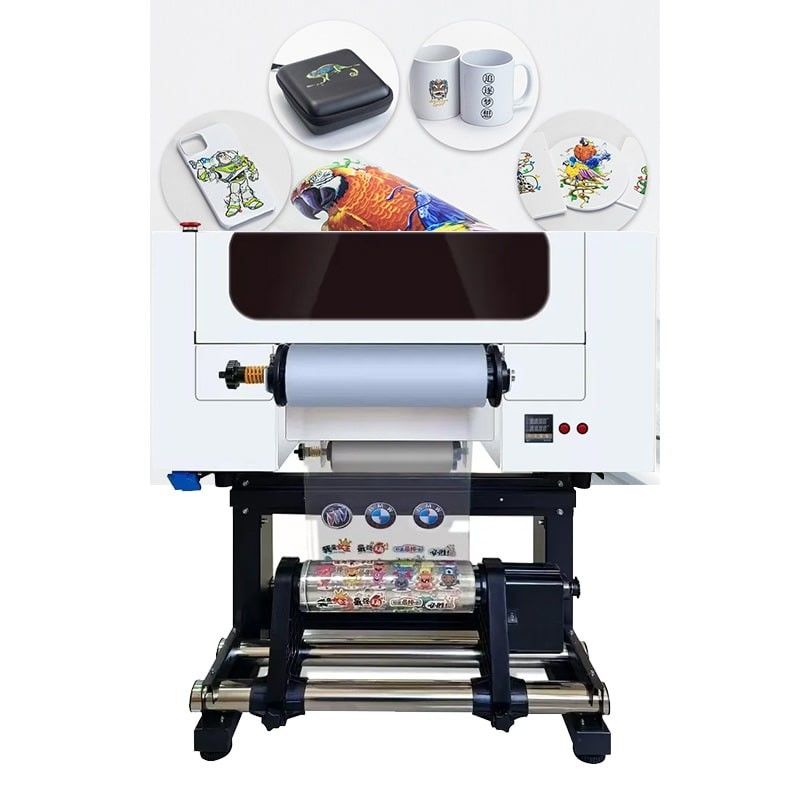Ψηφιακό UV DTF 2 F1080 Κεφαλοτυπωτή Δύο σε Ένα 30cm/60cm πλάτος εκτύπωσης