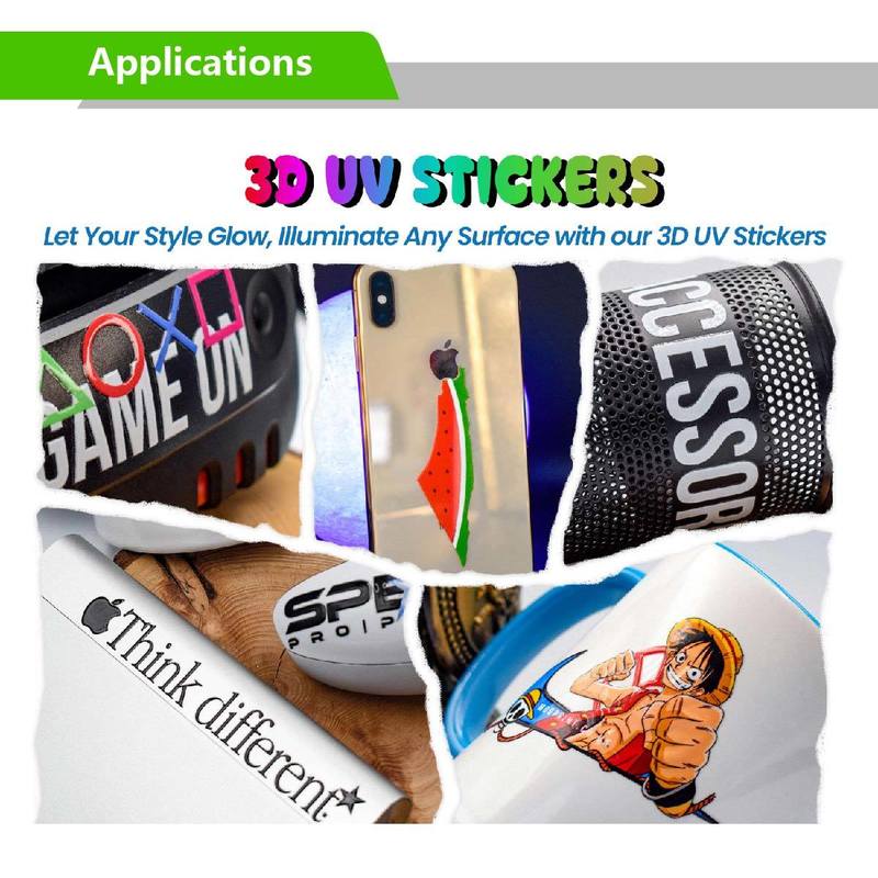 30CM UV DTF Printer Print & Laminate in One with 3*EPSON F1080 XP600 Head