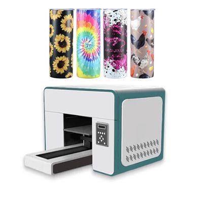 I3200 Τελεφερίκι Α3 Μεγέθους UV εκτυπωτής Glass Bottle Pen 3D LED UV Flatbed Inkjet εκτυπωτής
