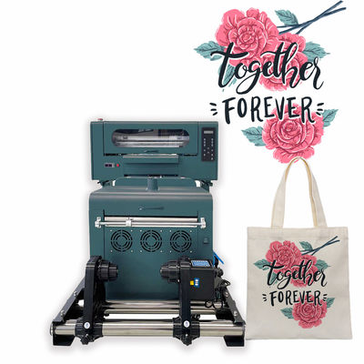 Δύο Epson F1080 Print Head Inkjet εκτυπωτής με αυτοματοποιημένο σύστημα τροφοδοσίας