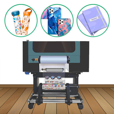 1440dpi Μικρός UV Dtf εκτυπωτής A3 Dtf εκτυπωτής All-in-one για την εκτύπωση πλαστικής δέρματος PVC ταινίας