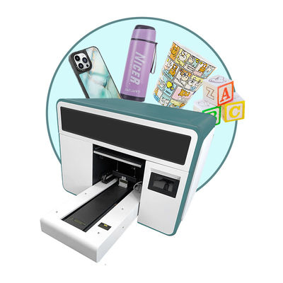 A3 UV Ink Jet Printer UV υβριδικοί εκτυπωτές επίπεδης επιφάνειας με μικρότερη σταγόνα μελάνης