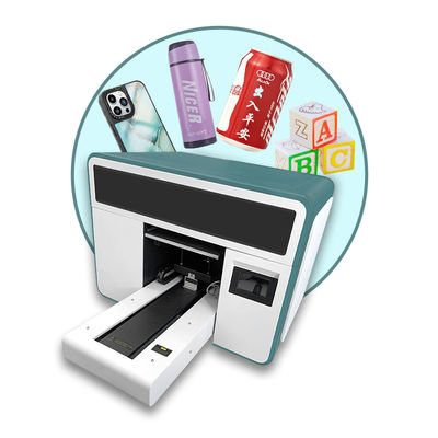 Υβριδικός UV Inkjet εκτυπωτής LED Flatbed Inkjet εκτυπωτής για την εκτύπωση άκαμπτου και μαλακού υλικού