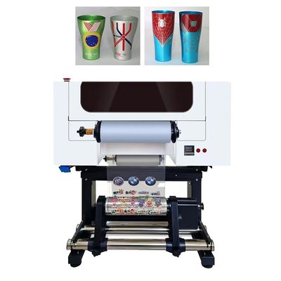 A3 τυπογραφία UV DTF τύπου Roll To Roll 30cm UV DTF τυπογραφία με αυτόματη λαμινάρισή
