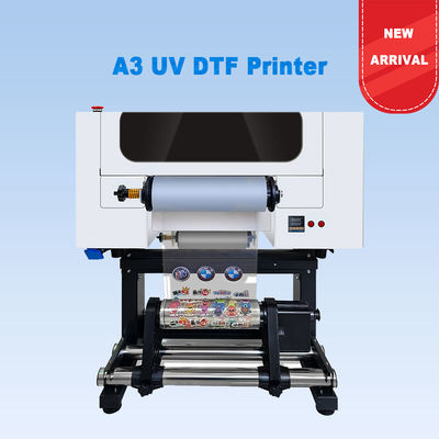 Α3 UV DTF εκτυπωτής 30cm UV DTF εκτυπωτής T-shirt εκτυπωτής απευθείας σε φιλμ εκτυπωτής