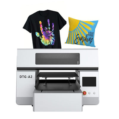 DTG Direct to Garment Printer Γρήγορο ξήρανση Υφασματικό εξοπλισμό χωρίς υπεριώδη ακτινοβολία